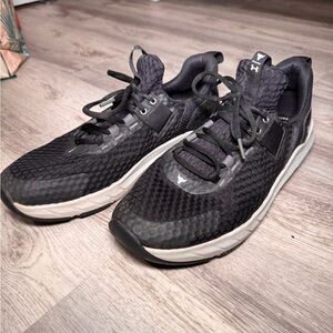 Under Armour x The Rock Training Shoes Black Size 11.5